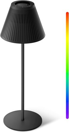 Honeywell LED лампа настільна диммерна акумуляторна RGB, Sunturalux, 5200mAh, бездротова, перезаряджувана, біле світло 5500K (1 шт.)