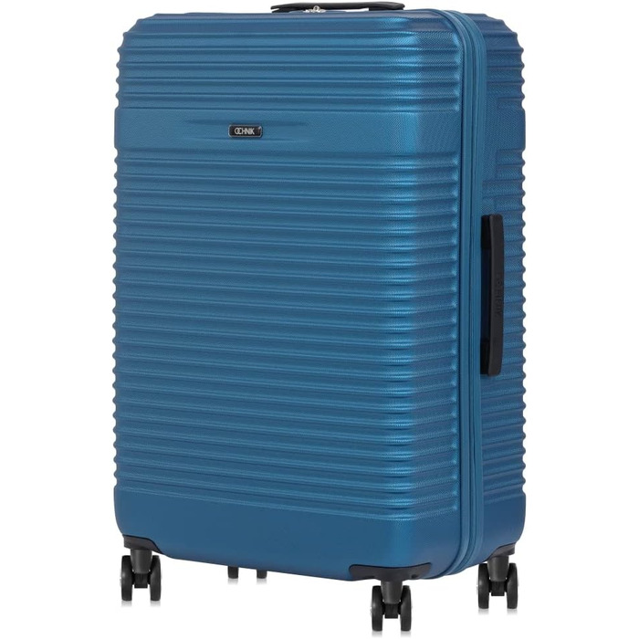 Чохол OCHNIK великий, ABS пластик, темно-синій, 97 літрів, 4 колеса