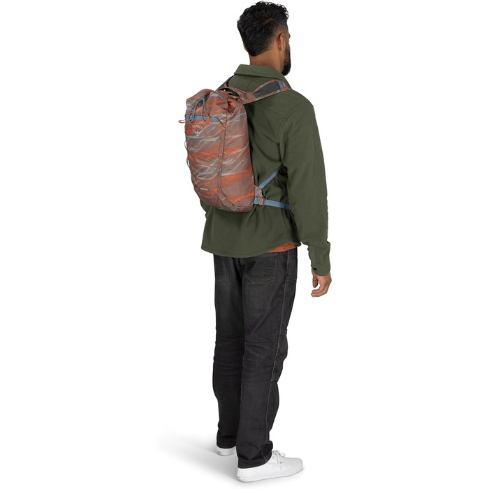 Рюкзак Osprey Daylite Cinch Pack унісекс, синій, міський, для щоденного використання