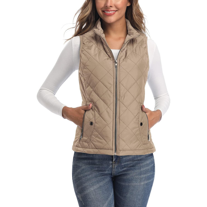 Жіноча куртка LONGKING: легка, з капюшоном, тепла, великий розмір XL, хакі