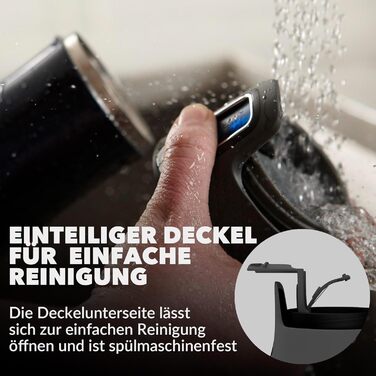 Термокружка Contigo West Loop Autoseal, 470 мл, червона, не протікає, з нержавіючої сталі