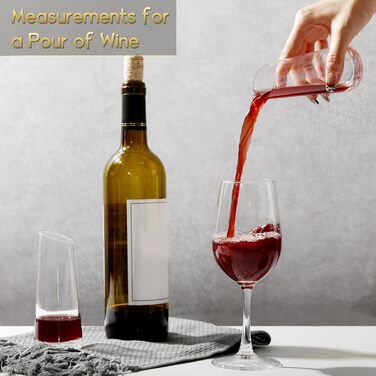Mini Decanters, 180ml Small - Single Wine Decanter, Glass Wine Decanter Set, Single Glass Decanter, Set of 6