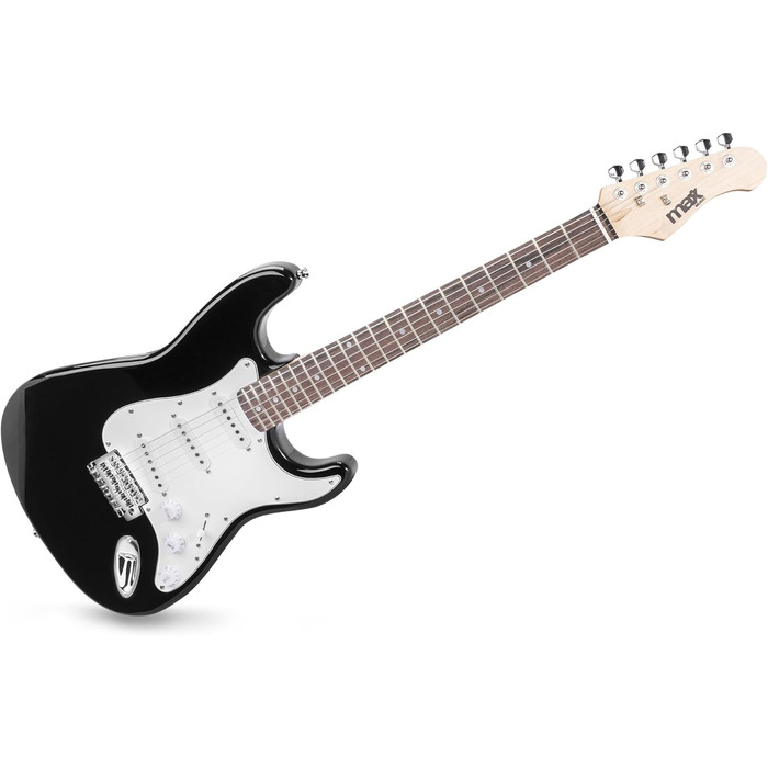 Електрогітара Max GigKit Strat Style 4/4 з підсилювачем 40W, аксесуарами та чохлом, чорна