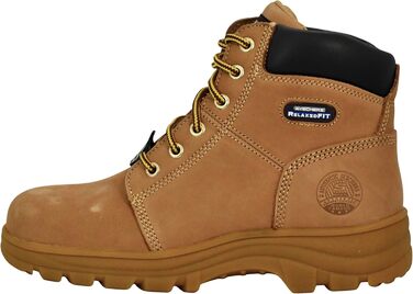 Черевики робочі Skechers Workshire Peril для жінок, 41 EU, кольору пшеничний