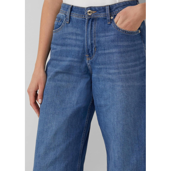 Джинси s.Oliver Suri Regular Fit High Rise Wide Leg сині (48)