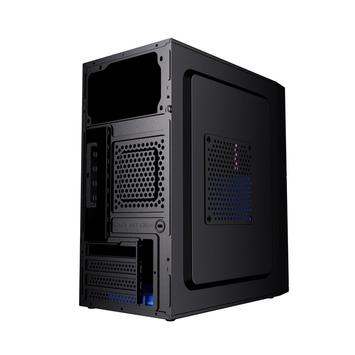 Корпус для офісного комп'ютера Gembird Fornax K300 microATX Mini-ITX, чорний