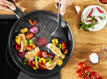 Набір сталевих сковорідок TEFAL Daily Cook (20/24/26/28/30 см), для індукційних плит