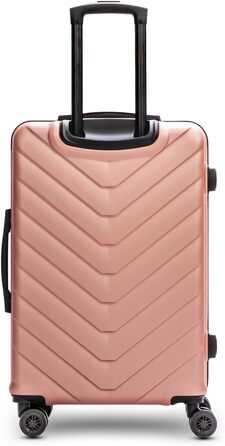 Набір валіз REDOLZ 3 шт. | Чохол ABS, TSA-замок, 4 колеса | Розміри S/M/L (Для жінок/чоловіків)