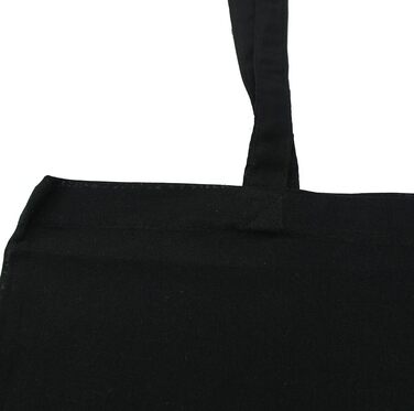 10 Cotton Bags | 38x42 cm | Unprinted | With two long handles | Paintable | Öko-Tex 100 certified | Jute bag | Fabric bags