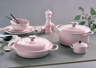 Млин для перцю Le Creuset, керамічний механізм, ABS пластик, рожевий, 20,8 см