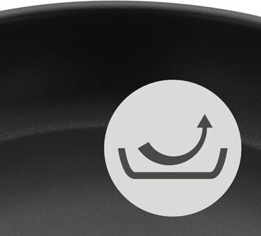 WMF Devil 24cm Non-Stick Fry Pan - Induction Compatible, Cromargan Stainless Steel, Plastic Handle