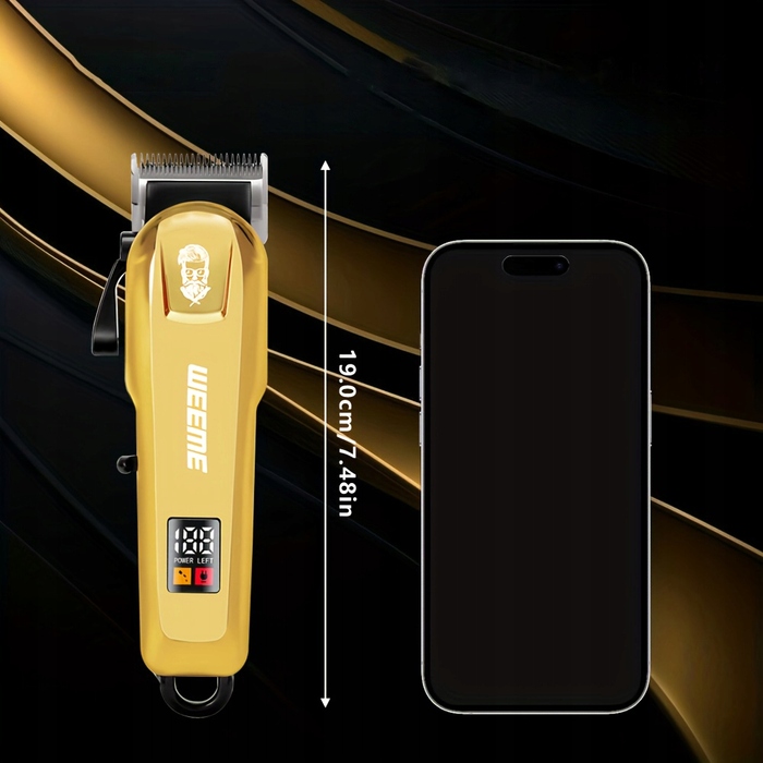 Професійна бездротова машинка для стрижки Wet&Dry, USB, набір 11 в 1