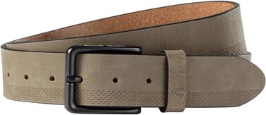 Чоловічий шкіряний ремінь Camel Active з нубуку (3XL, світло-коричневий)