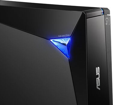 Зовнішній Blu-ray привід ASUS TurboDrive BW-16D1X-U з USB 3.2 Gen 1, підтримкою M-Disc, для Windows та macOS