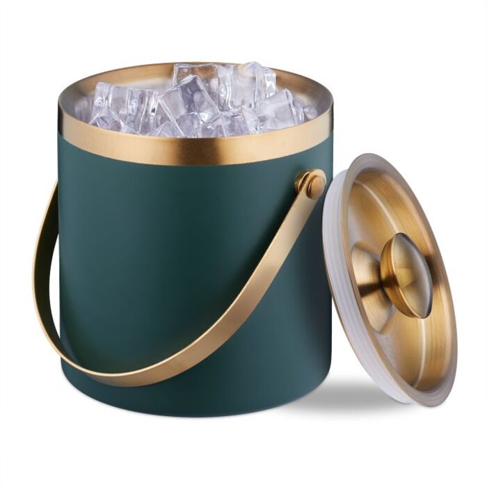 Relaxdays Ice Cube Container with Lid