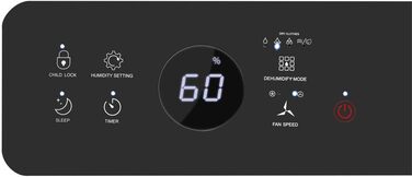 Електричний осушувач повітря Trotec TTK 70 HEPA (Plus) – 20 л/день, 45 м², HEPA фільтр, 6,5 л бак