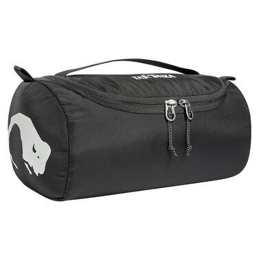 Дорожня косметичка Tatonka Care Barrel з дзеркалом та підвісом, чорна, 3 л (26 x 14 x 14 см)
