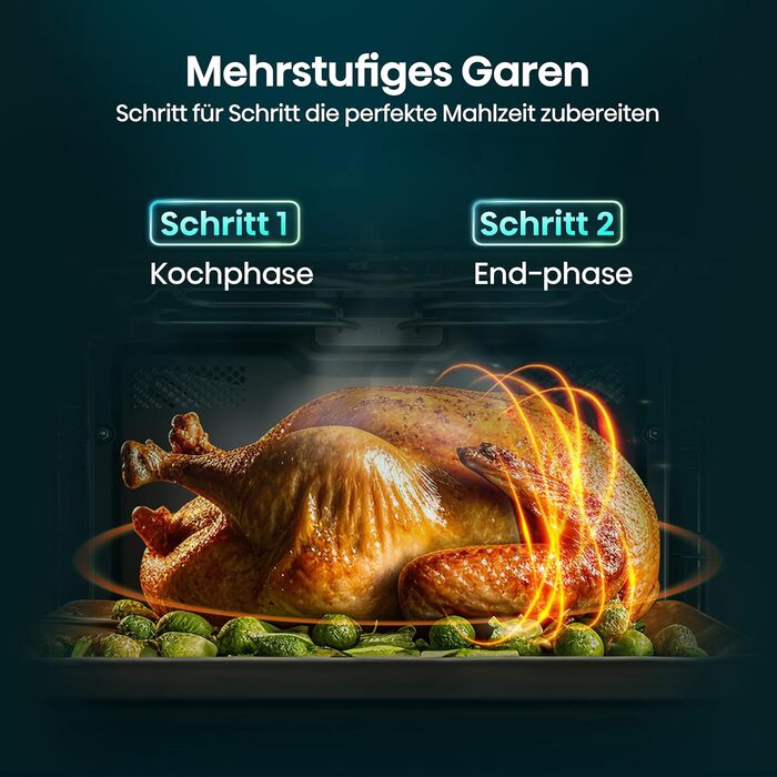 Мікрохвильова піч Hisense H20MOBS4HI 20 л, 700 Вт, InverterTech, керамічне покриття, чорна