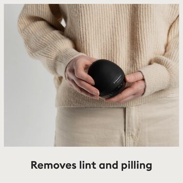 Електричний машинка для видалення катишків Steamery Pilo 1, USB зарядка, для одягу та текстилю, чорний