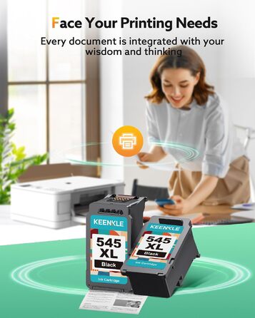 Картридж PG-545XL для принтера Canon PIXMA TS4550, чорний колір, збільшений об'єм