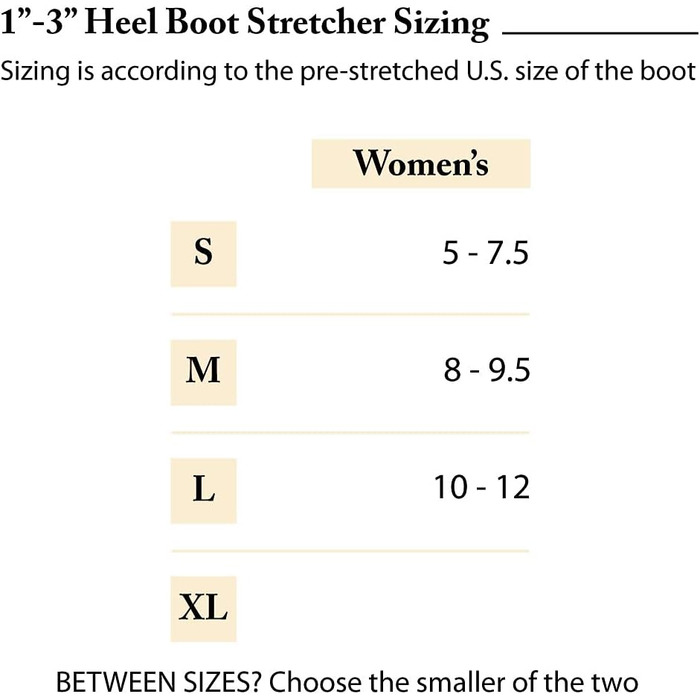 FootFitter Premium High Heel Boot Stretcher 2.5 cm – 7.6 cm – Professional Choice for High Heels and Boots