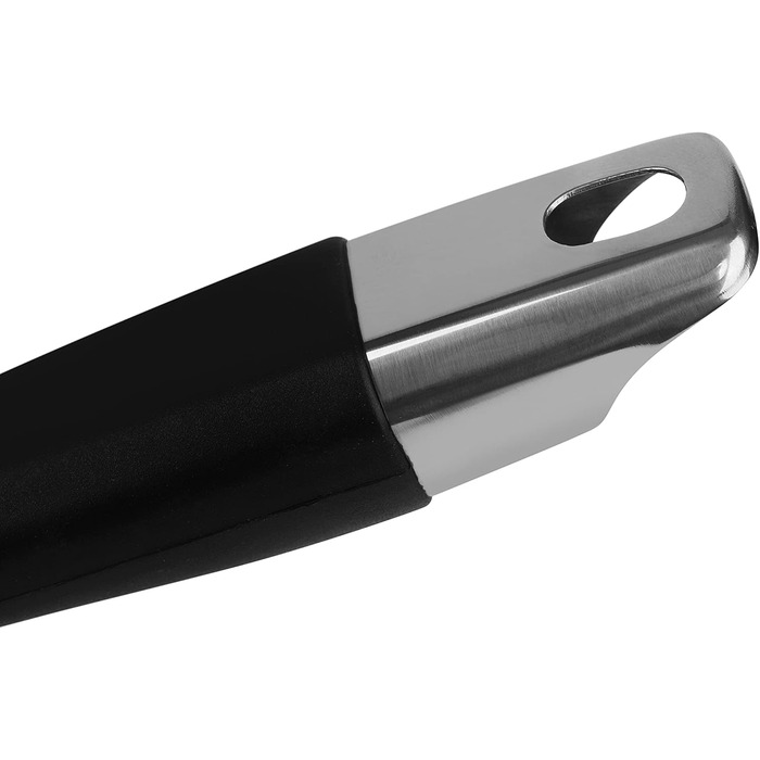 Набір каструль Edenberg з антипригарною сковородою: нержавіюча сталь, підходить для всіх плит, включаючи індукцію, чорний