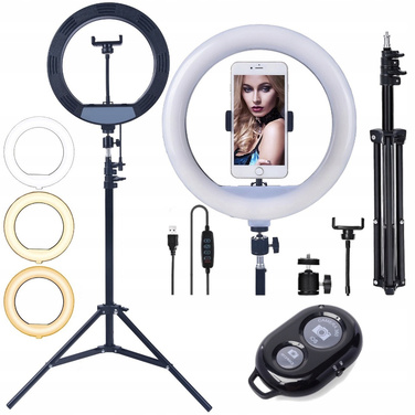 Кільцева LED-лампа Asato AS0702 RGB