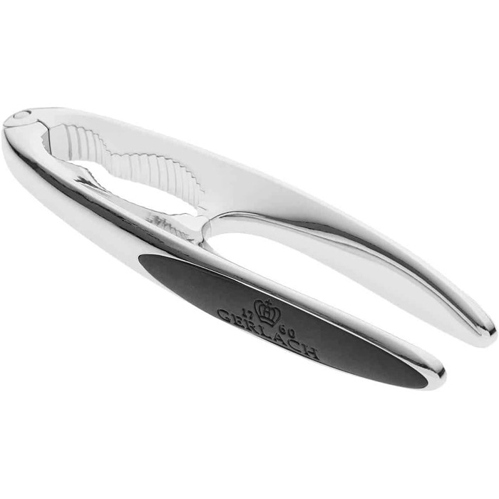 Пресс для часнику Gerlach Ambiente з цинку, сріблястого кольору (Nussknacker)