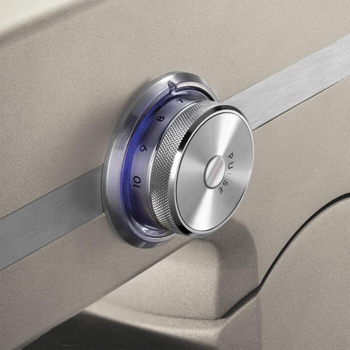 Тістоміс Electrolux EKM5570 з нержавіючої сталі, 1200 Вт, 10 швидкостей, з вінчиком та кришкою, пісочний колір