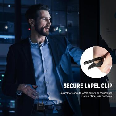 NEEWER Міні мікрофон-лавал'єр з USB для Mac, Windows, PC, Лапстоп, YouTube, Skype, Podcast, Gaming, Vlog, Конференції (2 шт.)