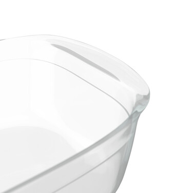 Relaxdays Casserole Dish with Lid, 4.5 l
