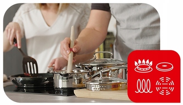 Каструля з кришкою TEFAL Duetto+ 18 см G7194356