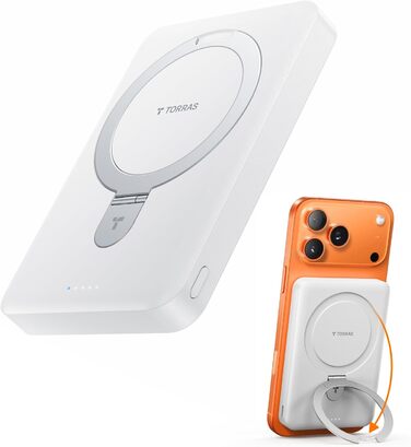 TORRAS Power Bank 5000mAh з MagSafe, 22.5W PD, USB-C, для iPhone 17 Pro Max та інших моделей