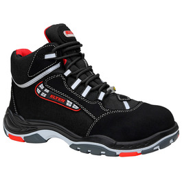 Робочі черевики ELTEN Sander ESD S3S: текстиль, пластикова капа, легкі, спортивні, чорні, 40 EU (для жінок та чоловіків)