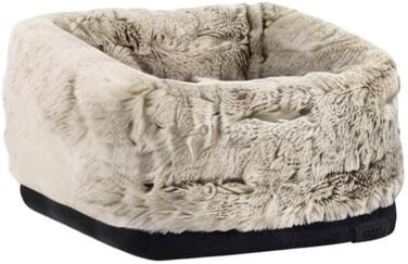 Ліжко-сумка Nobby Enda, чорний/бежевий, 45 x 45 x 40/20 см, 1 шт.