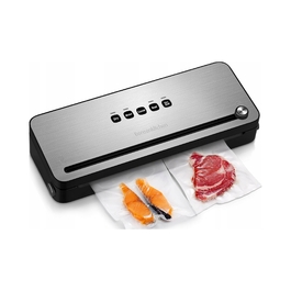 Вакууматор Bonsenkitchen VS3802 для продуктів харчування, сріблястий