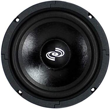 Автомобільна акустика Pyle PDMR6 16,5 см, 300 Вт, середньочастотний динамік, герметична задня частина, паперова мембрана, 93 дБ, 8 Ом