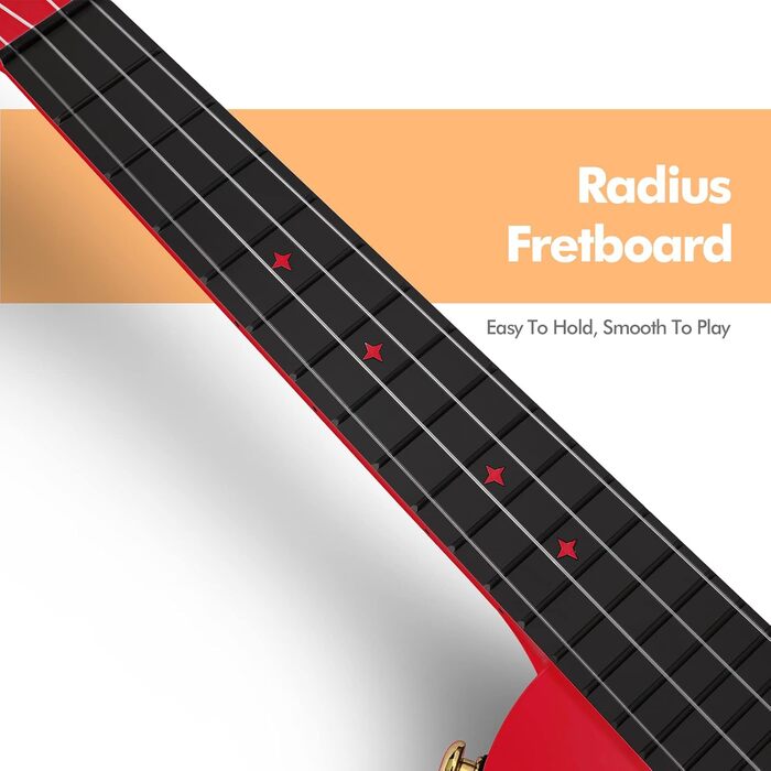 Укулеле Enya Ukulele-Sopran NOVA U Mini - карбонове укулеле для початківців, дорослих та дітей. Комплект з чохлом, ремінком, каподастром та струнами. Ідеально для подарунка та подорожей (23 дюйми)