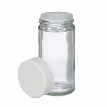 Relaxdays White Spice Carousel with Wood-Look Finish