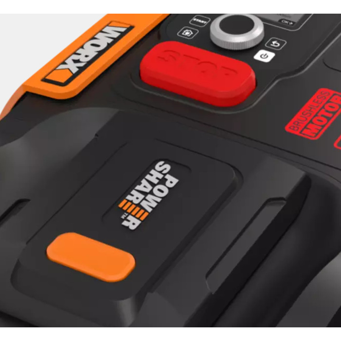Робот-газонокосарка Worx Landroid M500+ WR165E для площі до 500 м², 120 хв