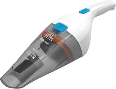 Ручний бездротовий пилосос BLACK+DECKER Dustbuster 3.6V, NVC115JL-QW, білий