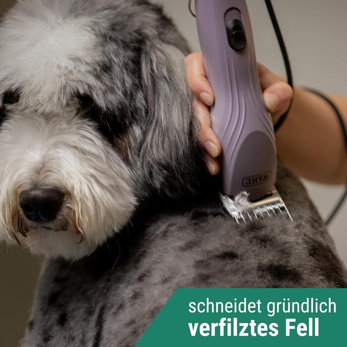 Машинка для стрижки собак та котів Agrarzone KM10+ з набором гребінців - професійний інструмент для грумерів та ветеринарів, тиха та з низькою вібрацією