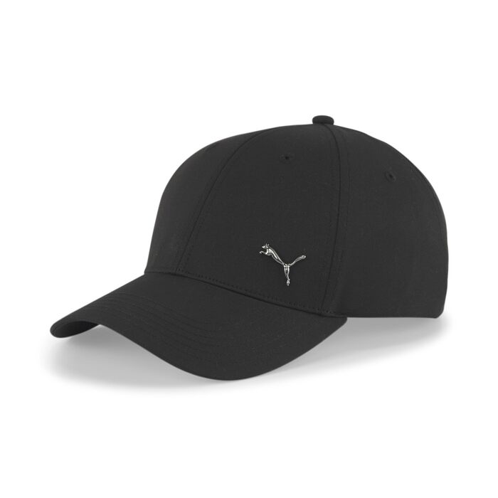 Кепка бейсболка Puma ESS Metal Cat, чорна, універсальний розмір