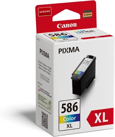 Оригінальний кольоровий картридж Canon FINE CL-586XL (XL-ємність)