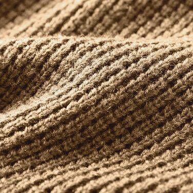 Чоловічий в'язаний кардиган з коміром-шарфом, візерунок 