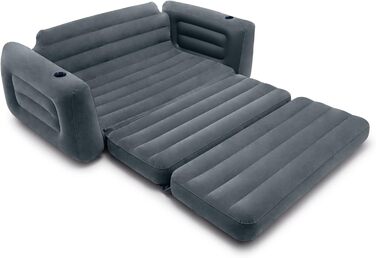 Intex розкладне крісло-ліжко, надувне двоспальне ліжко Queen Size