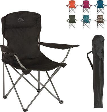 Крісло для кемпінгу Highlander - Легке та міцне туристичне крісло для відпочинку на природі