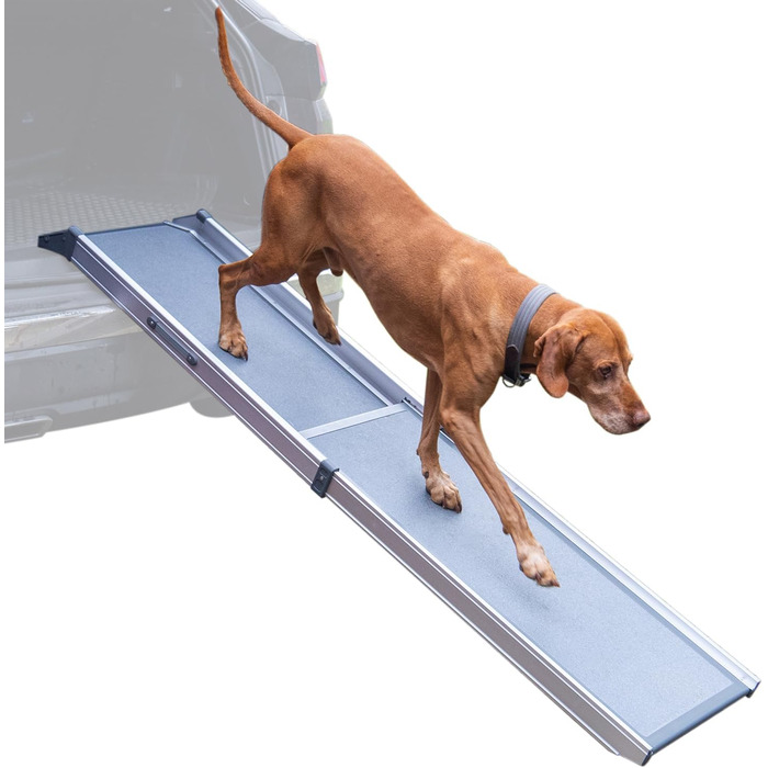 Рампа для собак VOSS.PET, висувна, з алюмінію, 100-180 см, до 120 кг