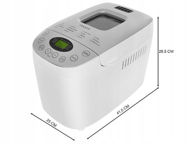 Хлібопічка Transa Electronics SmartBake, біла, 850 Вт