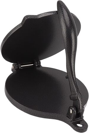 Пресс для тортилій Cyrank, ручний ротатор для роти, прес для тако, ксадила, тортилій, з алюмінієвого сплаву, 16 см, чорний